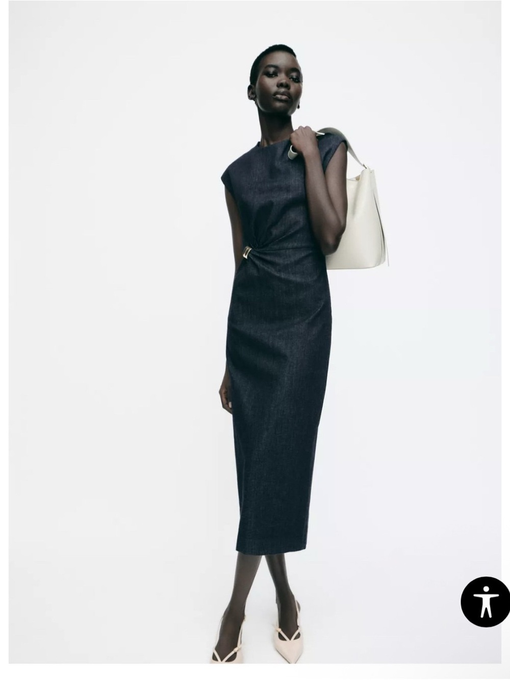 Zara denim dress